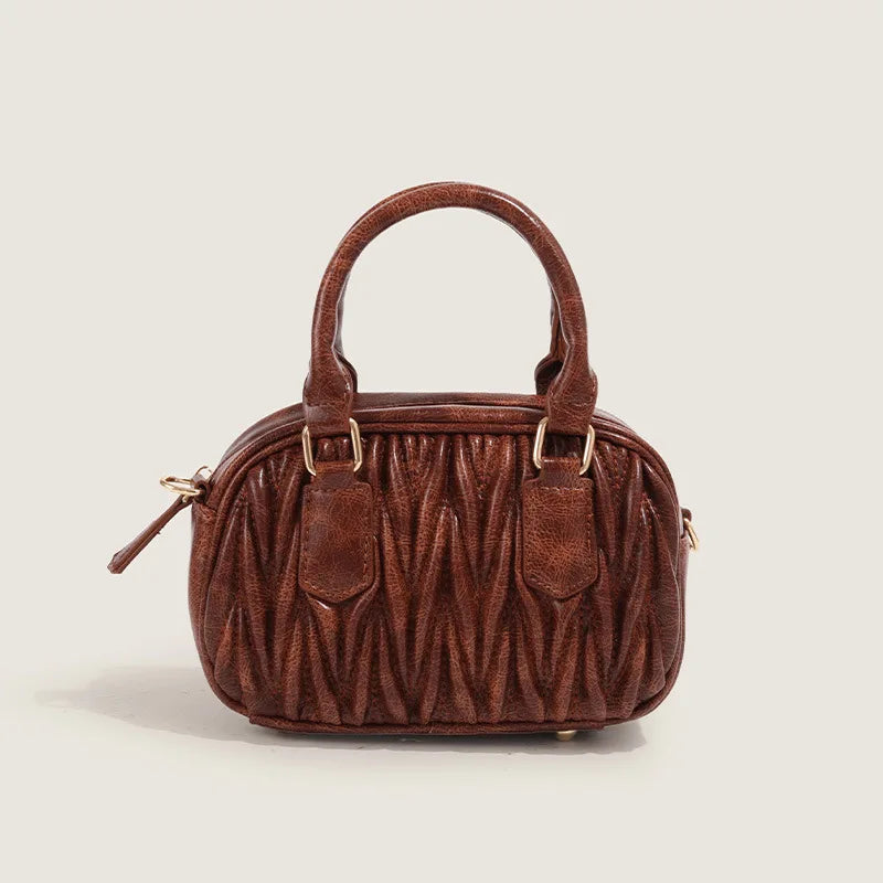 Mesh Leather Bag