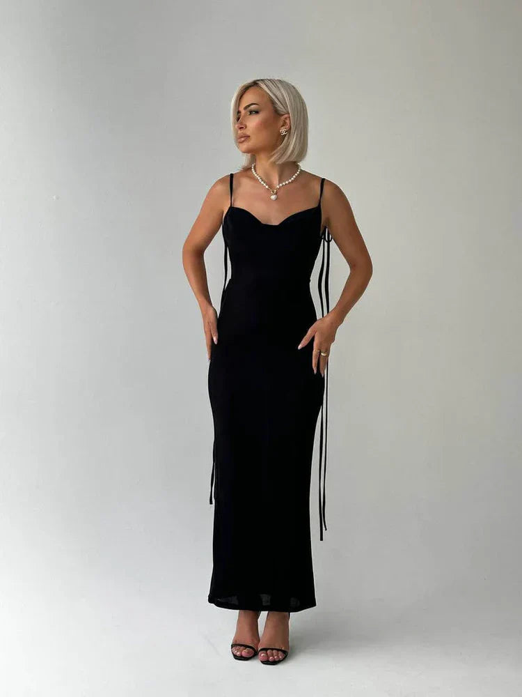 SERENA BACKLESS MAXI ELBİSE